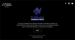 Desktop Screenshot of elmiradorparrillashow.com
